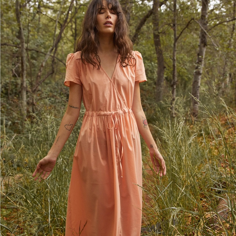 Christy Dawn - Dawn Dress - Salmon - One Size